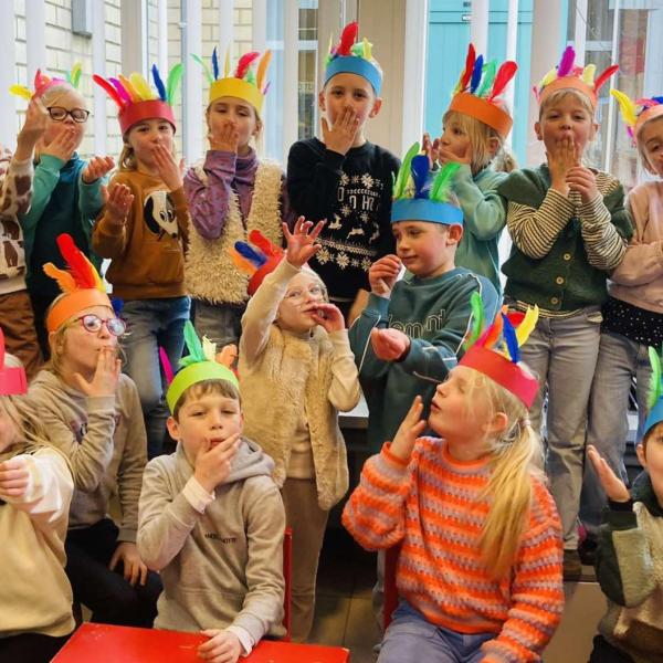 Indianen in de klas ...